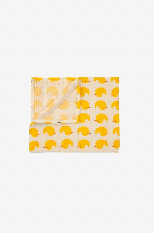 Chłopiec Bobo Choses kocyk niemowlęcy 223AH013 biały