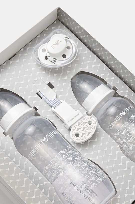 Băieți Emporio Armani set pentru copii 407139.CC919 alb
