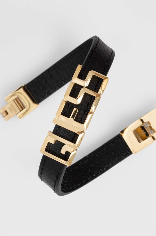 Guess bracciale in pelle JUMB03.207JW oro AW23