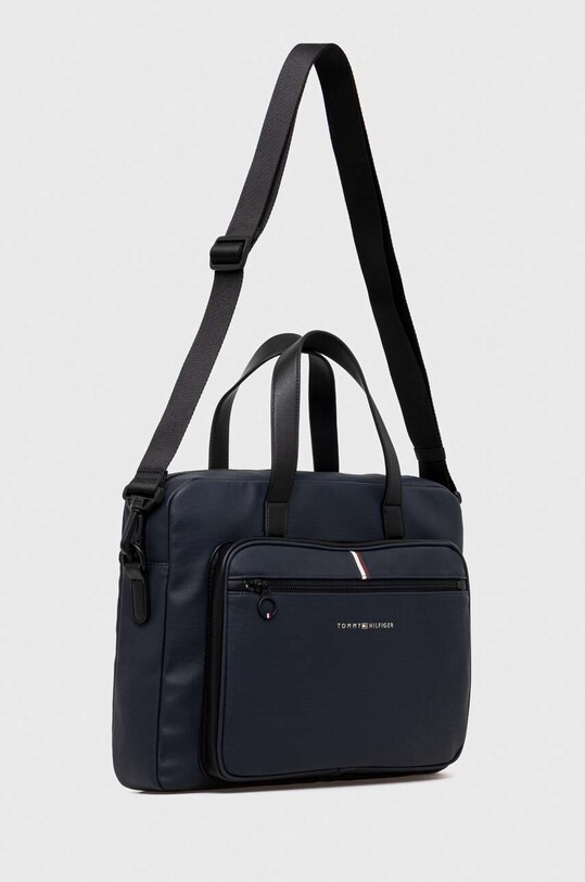 Taška na notebook Tommy Hilfiger AM0AM11542 tmavomodrá AW23