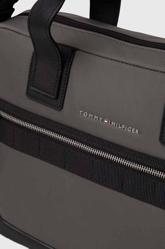 Τσάντα φορητού υπολογιστή Tommy Hilfiger γκρί AM0AM11574