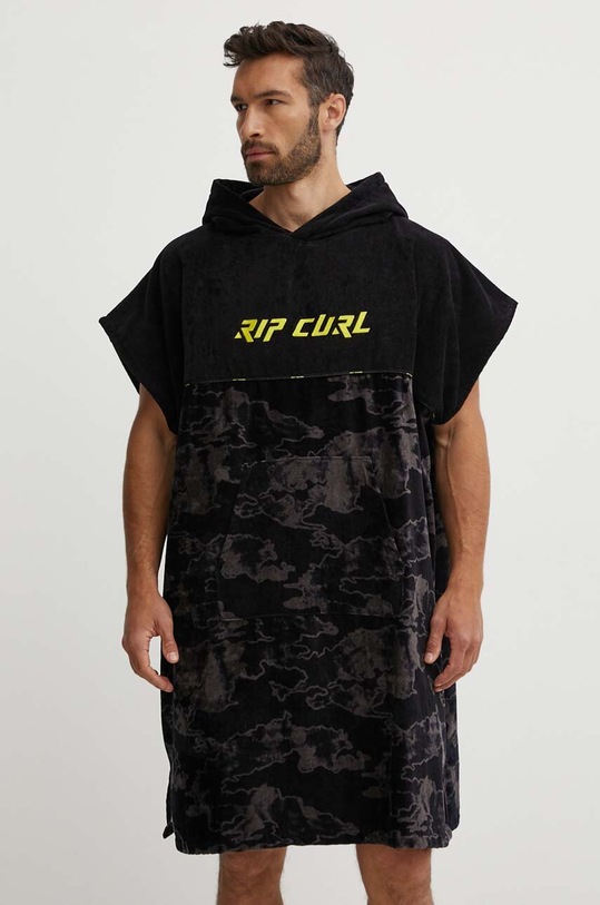 Rip Curl ręcznik bawełniany 104 x 83 cm. 00HMTO czarny SS24