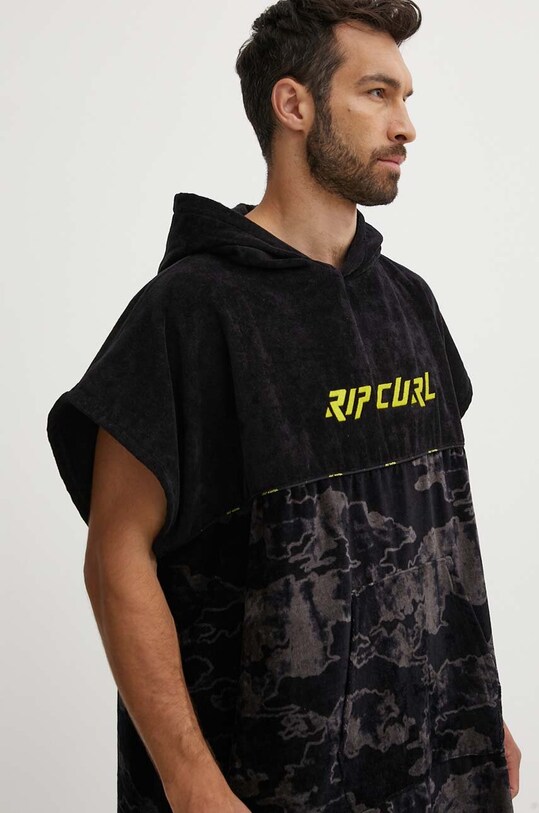 Rip Curl asciugamano con aggiunta di lana 104 x 83 cm. nero 00HMTO