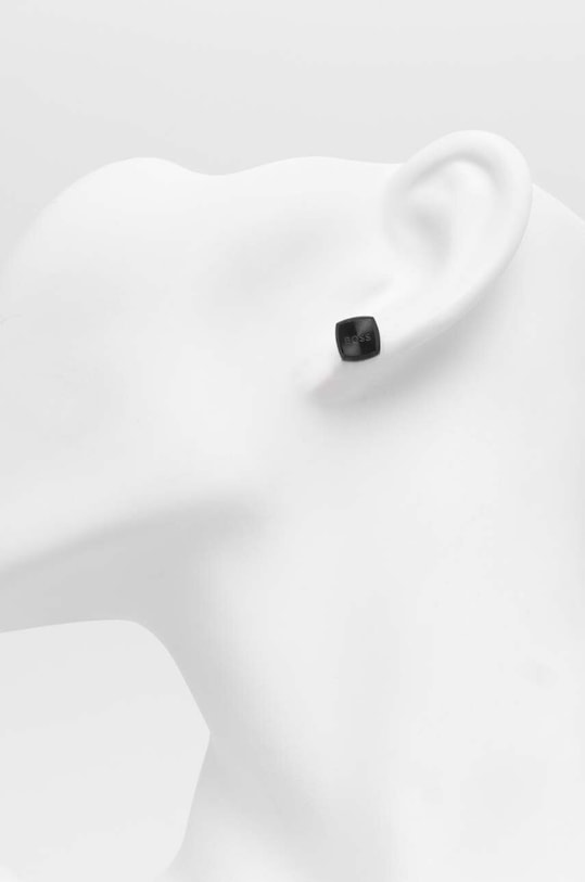 Náušnice BOSS 1580474 čierna AA00