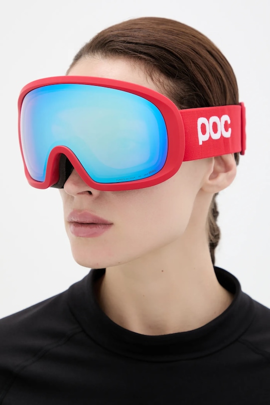 Akcesoria POC gogle narciarskie Fovea Mid 40842 czerwony