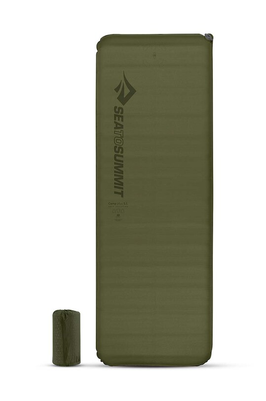 Самонадувний килимок Sea To Summit Camp Plus SI 183 x 64 cm зелений AMSICAPL.RW