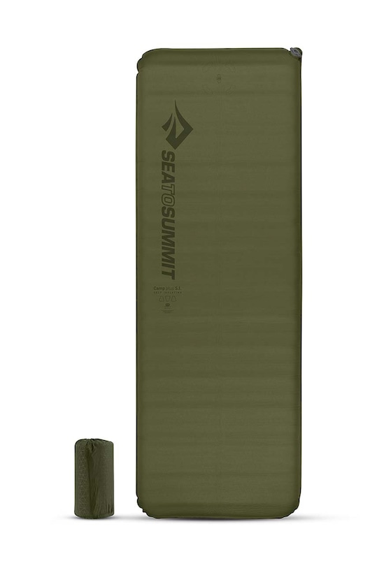 Στρώμα που φουσκώνει μόνο του Sea To Summit Camp Plus SI 183 x 64 cm πράσινο AMSICAPL.RW