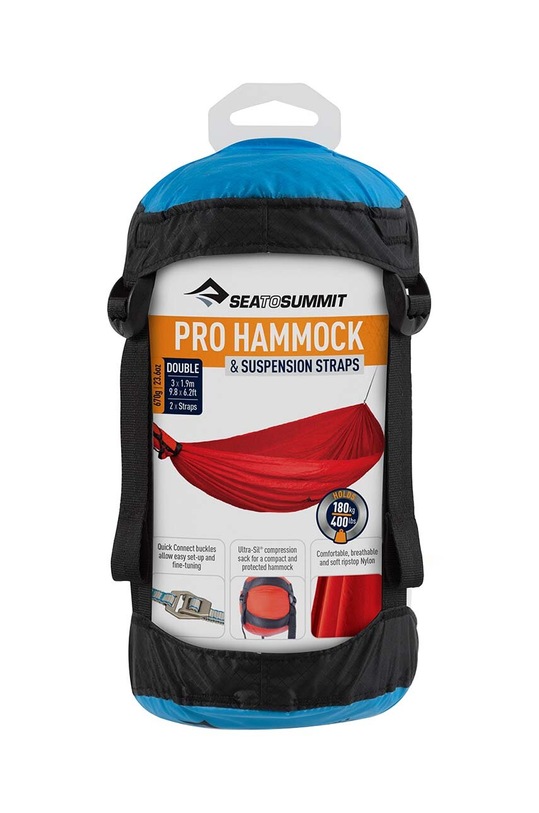 Sea To Summit hamak dwuosobowy Hammock Set Pro Double 300 x 150cm niebieski AHAMSET.D