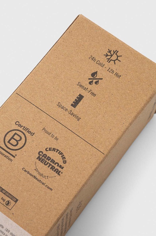 24bottles butelka termiczna Clima Groovy 500ml czarny Clima.050.Groovy.White