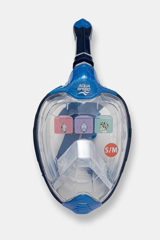 Aqua Speed maska do nurkowania niebieski VEIFA.ZX