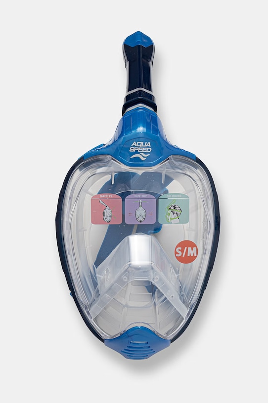 Aqua Speed maska do nurkowania niebieski VEIFA.ZX