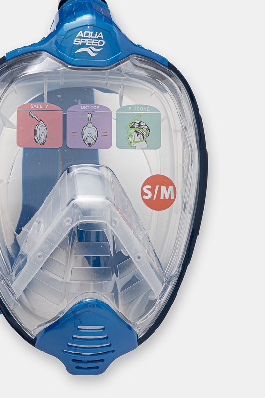 Aqua Speed maska do nurkowania niebieski VEIFA.ZX