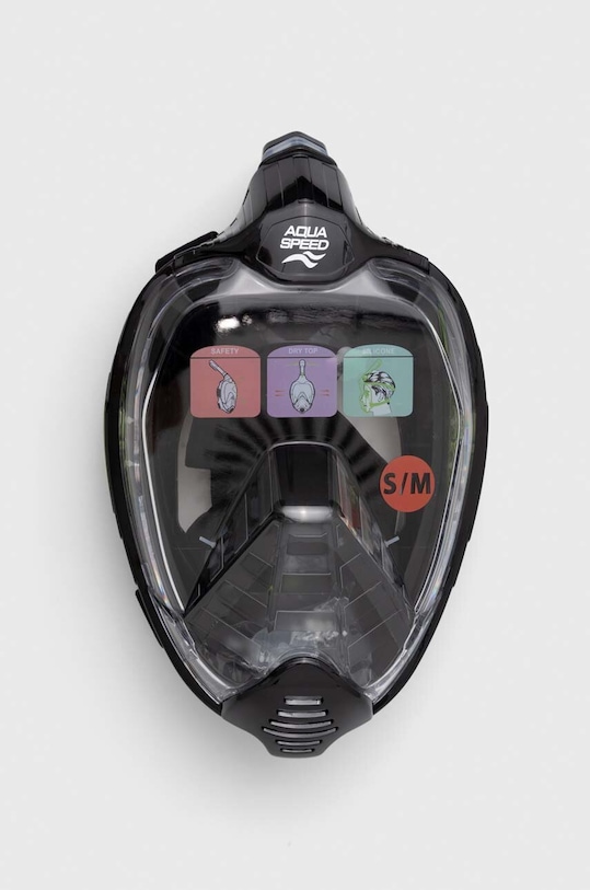 Aqua Speed maska do nurkowania Veifa ZX VEIFA.ZX czarny AW23