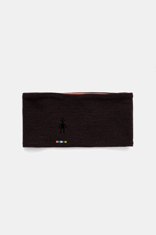 Smartwool bentiță cu două fețe Thermal Merino Reversible outdoor maro SW0SC969