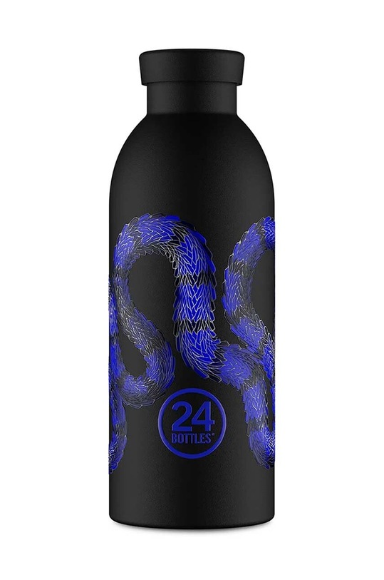 Akcesoria 24bottles butelka termiczna Clima Bottle Biscione Blu 500 ml Clima.050.BISCIO czarny