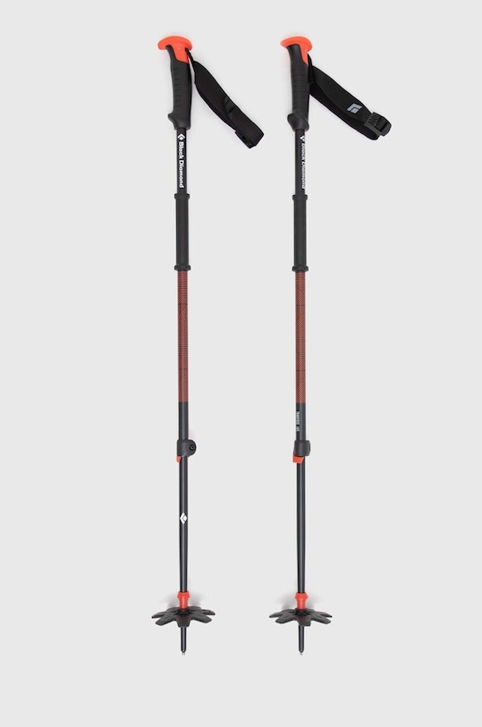 Lyžiarske turistické palice Black Diamond Traverse čierna BD111592