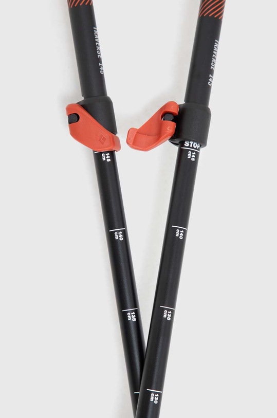 Lyžiarske turistické palice Black Diamond Traverse čierna BD111592