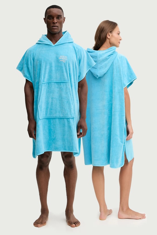 Aqua Speed ręcznik niebieski PONCHO