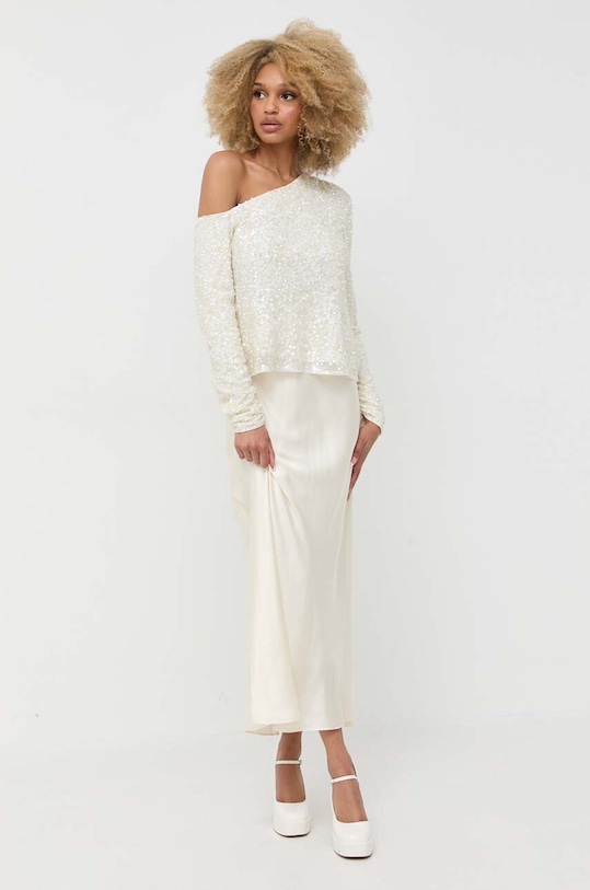 Блузка Notes du Nord 13196 бежевий AW23