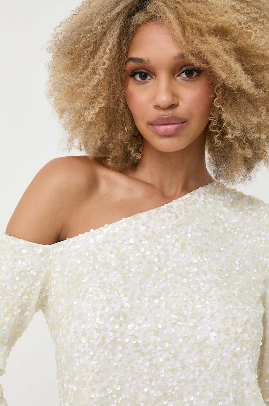 Блузка Notes du Nord бежевий 13196