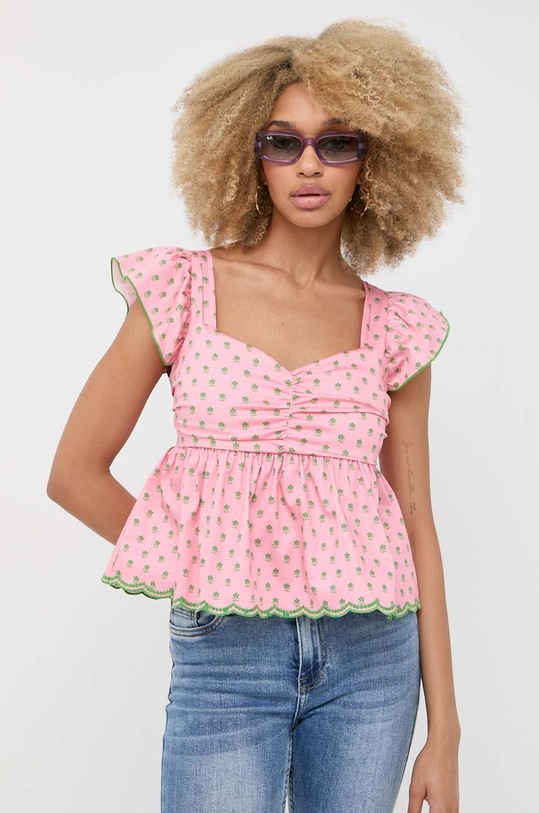 Blúzka Notes du Nord Heart regular ružová 13219