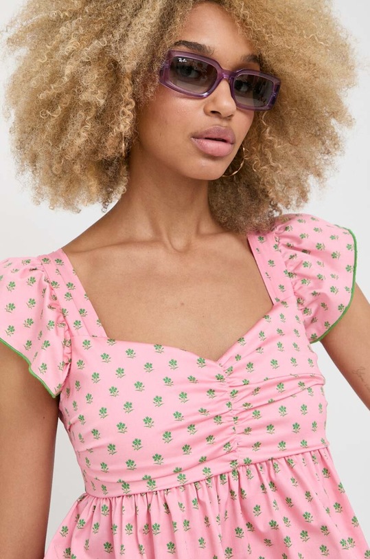 Blúzka Notes du Nord Heart ružová 13219