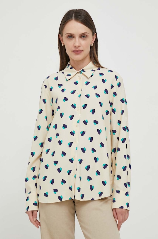 Seidensticker camasa 60.135403 bej AW23