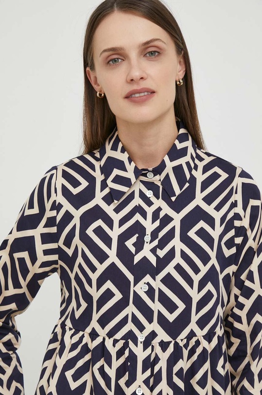 Pamučna košulja Seidensticker mornarsko plava 60.135421