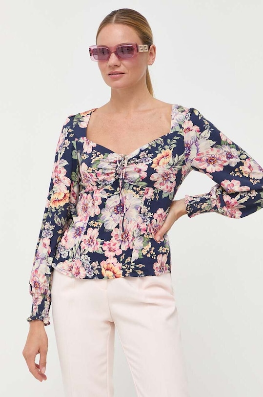 Guess felső sötétkék W3YH52.WEQ82