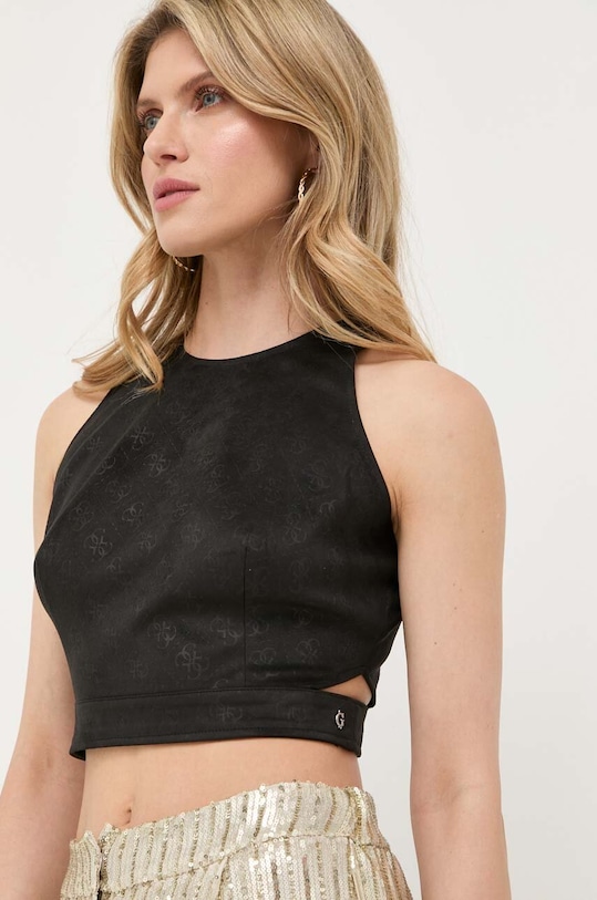 Блуза Guess черен W3YH56.WFIY0