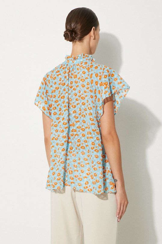 Clothing Samsoe Samsoe blouse F23200134 blue