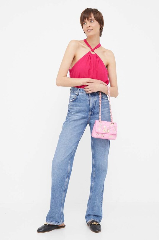 Блузка Dkny P3EA8S89 рожевий AW23