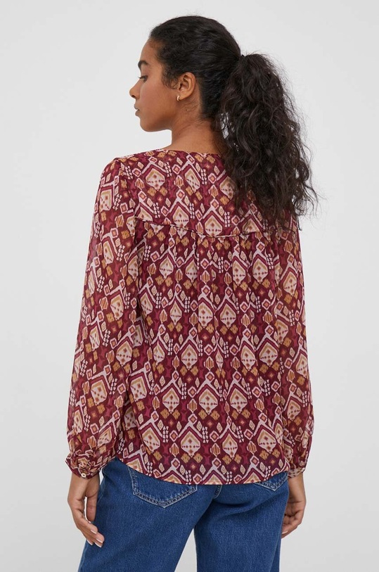 Odzież Pepe Jeans bluzka PL304619.0AA bordowy
