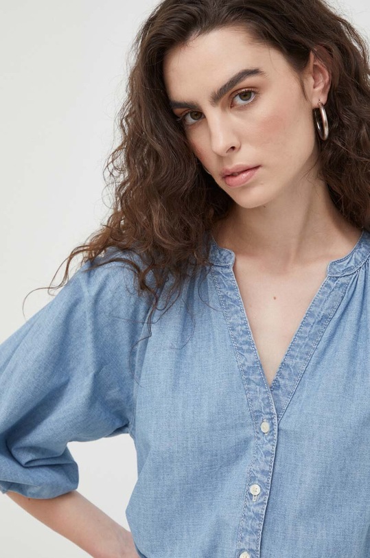 Levi's koszula jeansowa niebieski A4887.0004