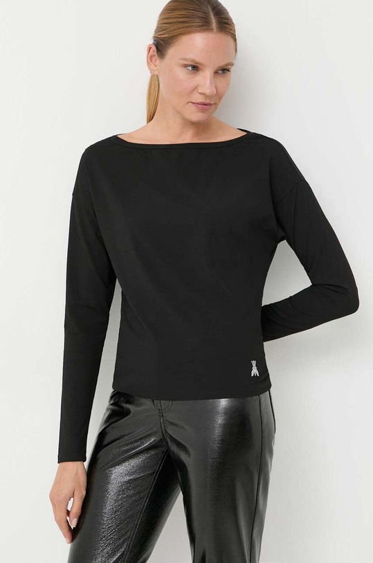 Patrizia Pepe felső hosszú fekete 8M1525.J013