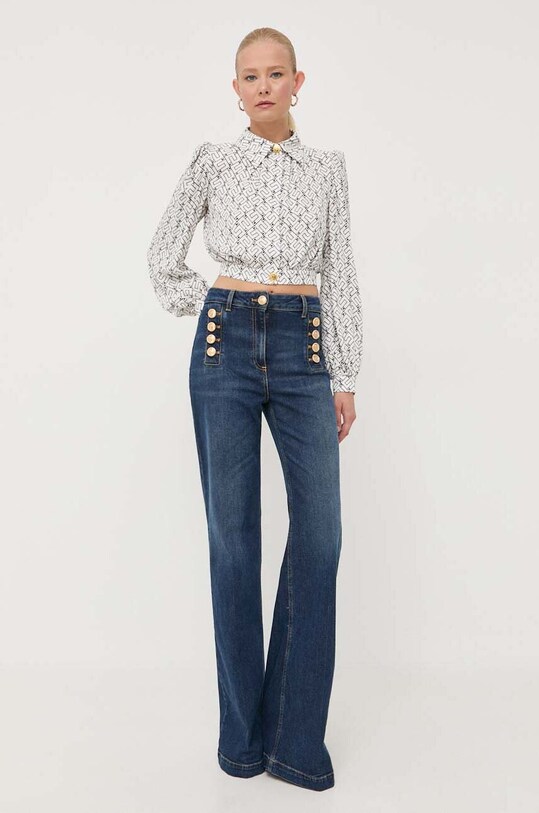 Elisabetta Franchi bluzka CA00336E2 biały