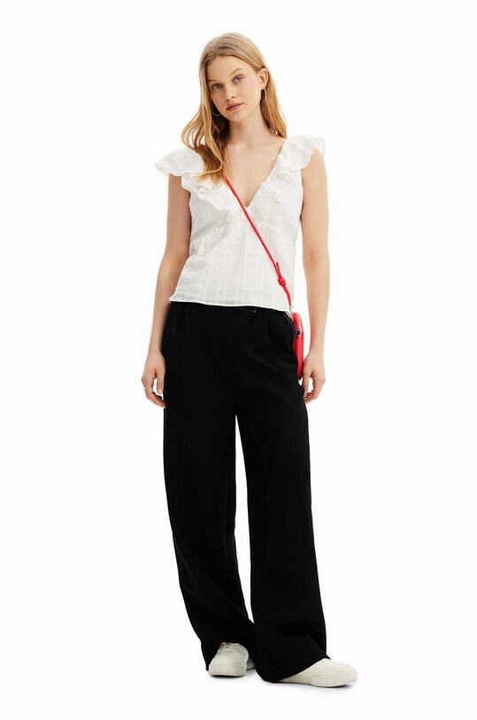 Desigual bluza alb 23WWBWX3