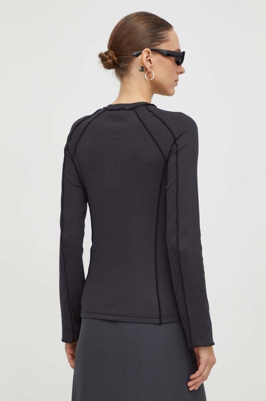 Odzież Samsoe Samsoe longsleeve F23300030 szary