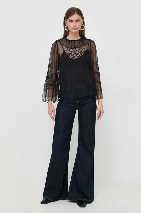 Twinset bluzka 232TP2103 czarny AW23