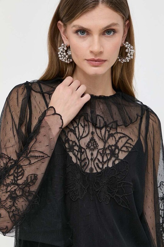 Twinset bluzka czarny 232TP2103