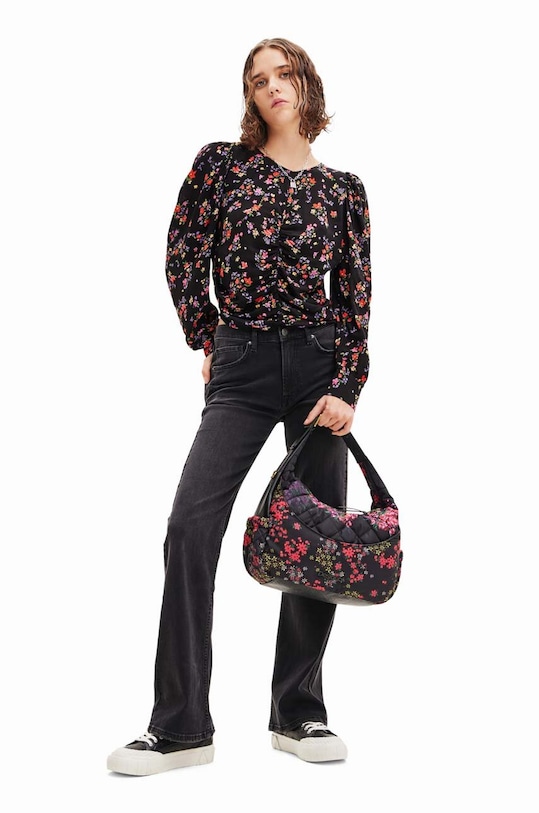 Блузка Desigual чорний 23WWBW36