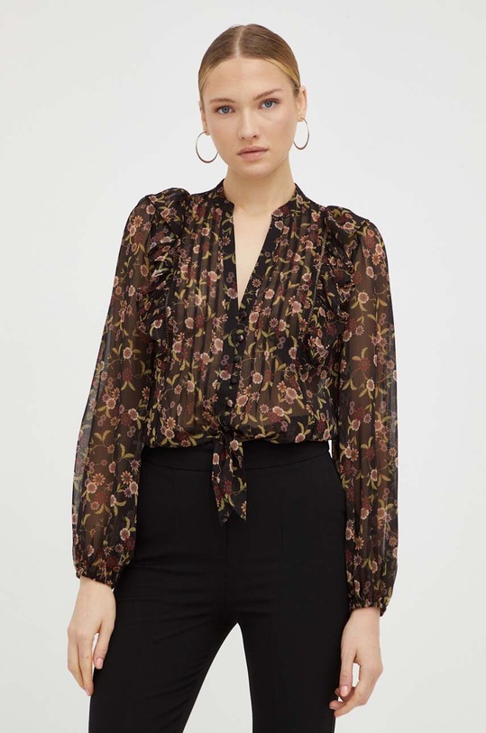 Guess bluzka czarny W3BH52.WDWT2