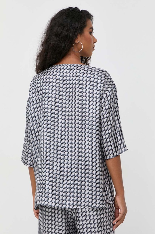 Ruházat Max Mara Leisure selyemblúz 2331960336600 szürke