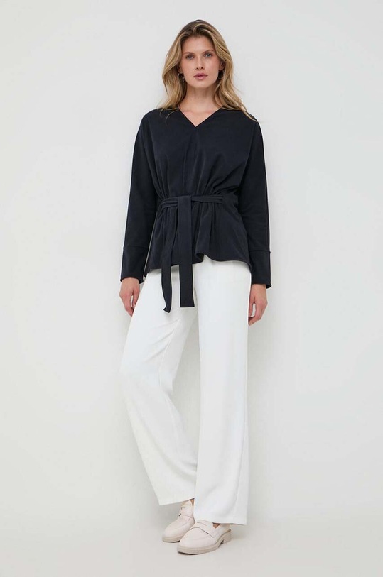 Bluza Max Mara Leisure 2339460536600 mornarsko plava AW23