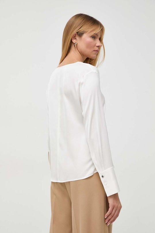 Odzież BOSS bluzka jedwabna 50499749 beżowy