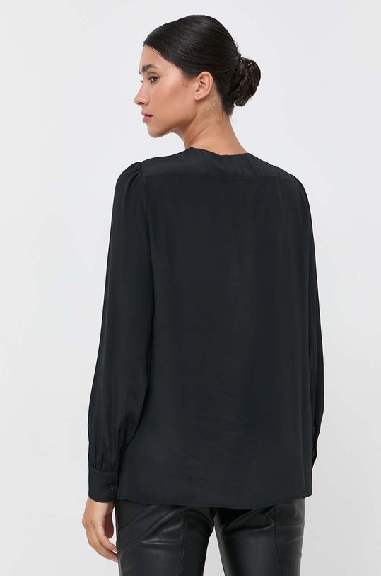 Ruházat Pinko selyem keverék póló 102168.8889 fekete