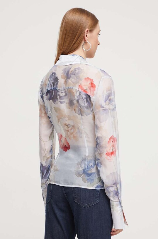 Oblečenie Hodvábna košeľa Blugirl Blumarine RF3173.T3079 modrá
