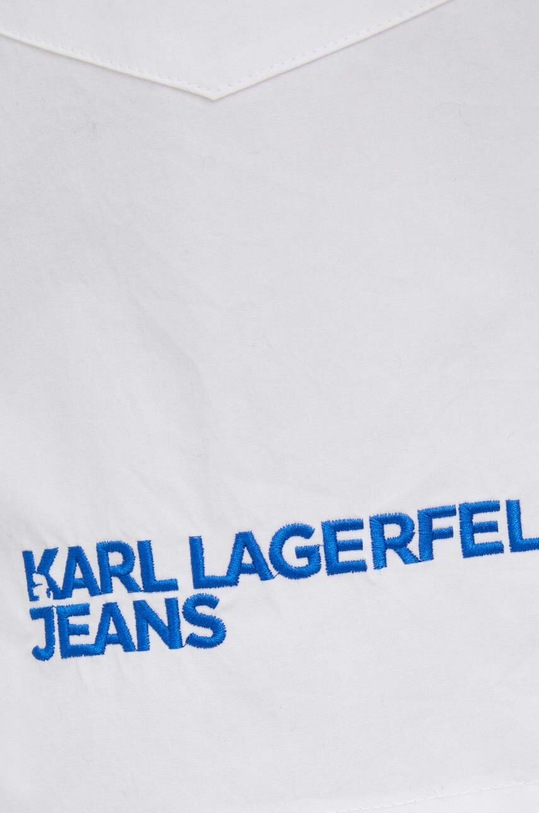 Karl Lagerfeld Jeans koszula bawełniana 236J1605 biały