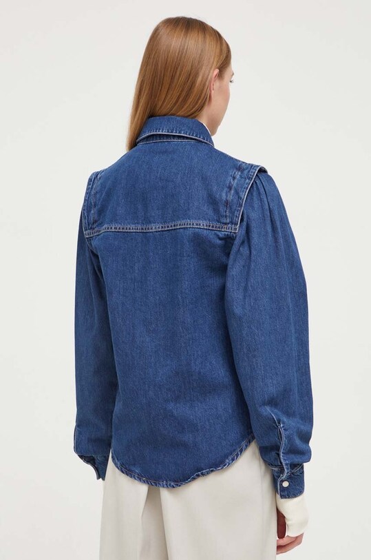 Ρούχα Τζιν πουκάμισο Karl Lagerfeld Jeans 236J1600 σκούρο μπλε