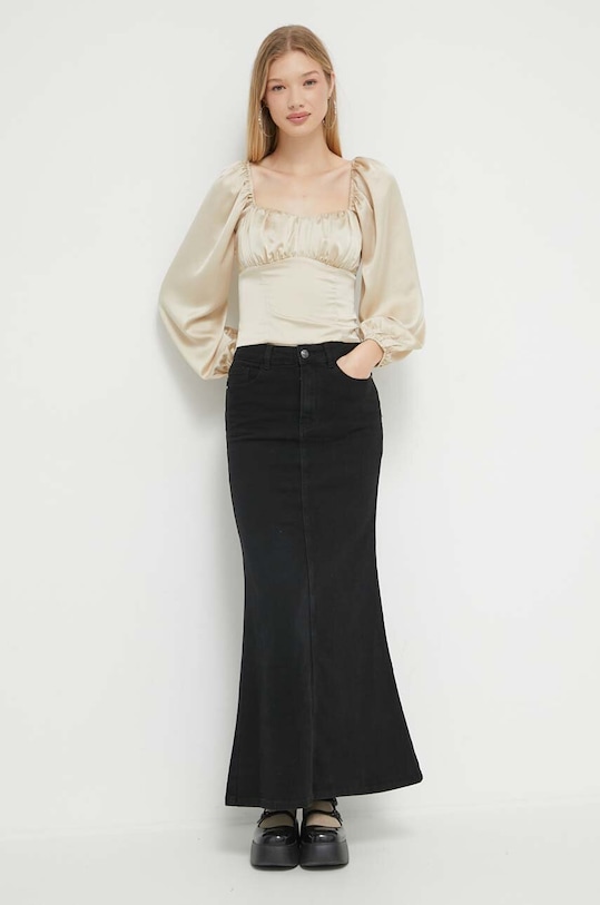 Halenka Abercrombie & Fitch KI140.3448.180 zlatá AW23